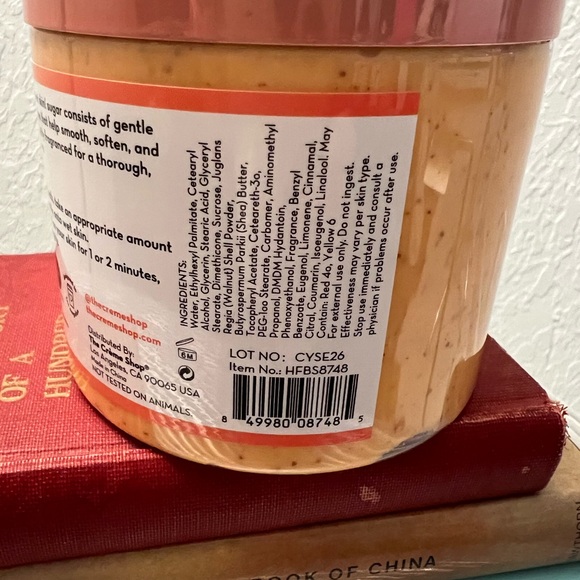 THE CREME SHOP X HELLO KITTY NWT BODY  CARAMEL PUMPKIN LATTE BODY SCRUB - Picture 5 of 7